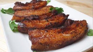 JUICY FRIED PORK BELLY RECIPE #letscookwithelle