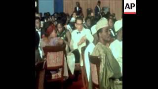 SYND 03-10-69 A NEW CIVILIAN GOVERNMENT IN GHANA OFFICIALLY TAKES POWER