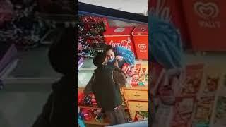 Aunty Caught on CCTV with Shop boy