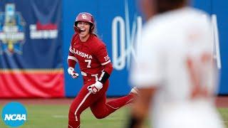 Oklahoma vs. Texas: 2024 Women's College World Series Finals Game 2 | Extended highlights