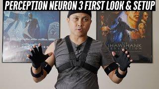 Perception Neuron 3 First Impression and Set up