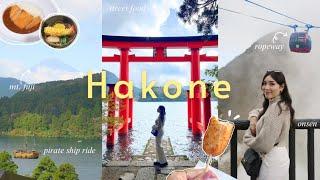 HAKONE-Reise-Vlog 3-Tages-Reiseplan, Straßenessen, Piratenschifffahrten, Onsen, Freilichtmuseum