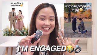 Life Update: I’M FINALLY ENGAGED!! Story time & Our Pre-wedding in Jeju  | Raych Ramos