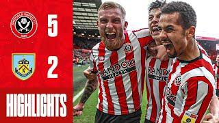 McBurnie & Ndiaye in 7 goal thriller  | Sheffield United 5-2 Burnley | EFL Championship highlights