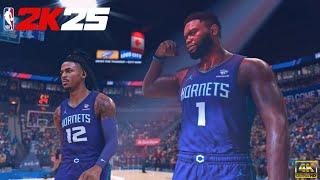 Ja Morant and Zion Flying High in OKC! | NBA 2K25 League Reset Mode | Hornets vs. Thunder