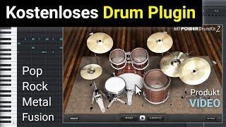MT Power Drum Kit 2 - AU / VST Schlagzeug Plugin - KOSTENLOS
