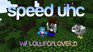 Minecraft - Speed UHC w/ LollipopLover;D: BLAME THE CHICKEN!