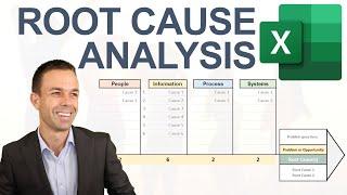 How to Make Root Cause Analysis in Excel (Cell-based Fishbone or Ishikawa)