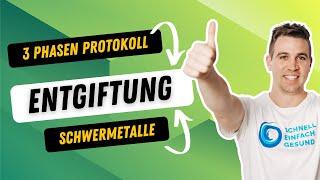 Biochemiker zeigt auf  SCHWERMETALLE ausleiten in 3 Phasen [sanfte Entgiftung]