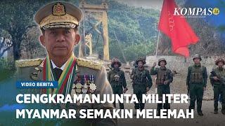 Pasukan Pemberontak Rebut Kota di Myanmar, Junta Militer Myanmar Semakin Melemah