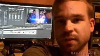 [107] Editing the last few days videos - 2010-08-31