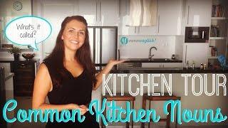 Learn English Vocabulary | Common Kitchen Nouns & Pronunciation