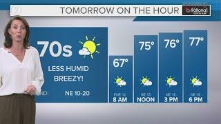 Northeast Ohio Weather Impact forecast: Comfortable and sunnier Wednesday