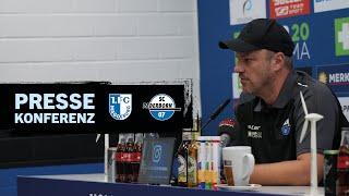 Pressekonferenz vor dem Auswärtsspiel beim 1. FC Magdeburg