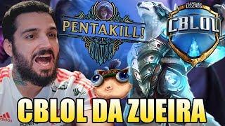 PENTAKILL DO BRTT E VOLIBEAR NO CBLOL - CBLOL DA ZUEIRA