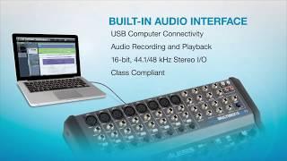 Alesis MultiMix 16 USB FX Overview