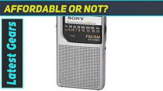Sony ICF-S10MK2 Pocket Radio - The Ultimate Portable AM/FM Experience!