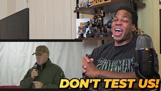 Tom Homan "DON'T TEST US!" Speech - Reaction!