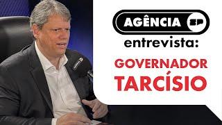 Agência SP - Entrevista com o Governador de SP, Tarcísio de Freitas