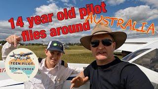 Byron flies around Australia Teen Pilot Down Under. Episode 103 || TRAVELLING AUSTRALIA IN MOTORHOME