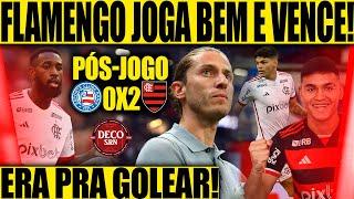 PÓS JOGO BAHIA X FLAMENGO AO VIVO! COLETIVA FILIPE LUÍS! ANÁLISE E DEBATE! BRASILEIRÃO 2024!