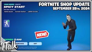 *NEW* SPICY START EMOTE! Fortnite Item Shop [September 28th, 2024] (Fortnite Chapter 5)