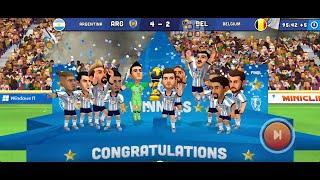 World Cup 2022 in Mini Football Gameplay - Argentina