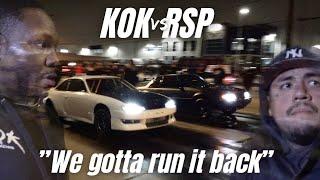 KOK Foxbody vs RSP 2jz 240 | ($10k Race)