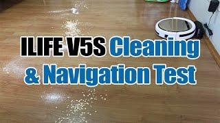 Chuwi ILIFE V5S (or the V5 Pro) Cleaning Test (and Navigation)