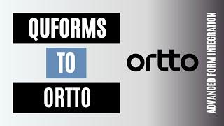 Integrate Quform2 with Ortto easily