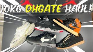 HUGE 10KG DHGATE SHOE HAUL! (Jordans, Balenciaga + MORE)