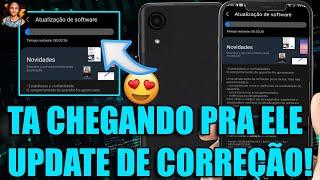 VEM VER! GALAXY A03 CORE RECEBENDO NOVA ATUALIZAÇÃO DE CORREÇÃO DE BUGS - CONFIRA O CHANGELOG! 