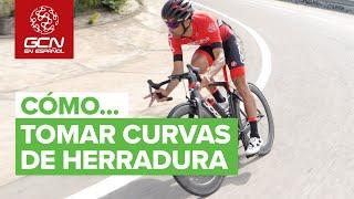 Cómo tomar Curvas de Herradura en Bici | Curvas cerrada, de paella o tornantes