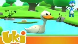 Uki - Adventures with Duck  (15+ Minutes!) | Videos for Kids