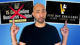 Legendary Marketer Ditched Their 15-Day Challenge! (New 5-Day Challenge Review)