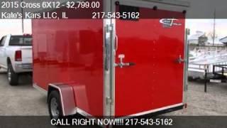 2015 Cross 6X12 Enclosed Cargo Trailer for sale in Arthur, I