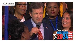 Missouri delegates cast their votes during day two of the Democratic National Convention