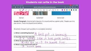 Writing Warmups: Present and Past Tense Writing Using Adjectives For Beginning Writers, Grade 1 book