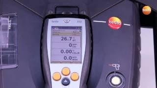 testo 350 Gas Analyser - Step 6 - How to Carry Out The Measurement