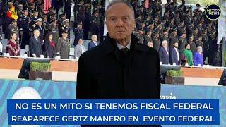 Gertz Manero reaparece, le aplauden como si trabajara