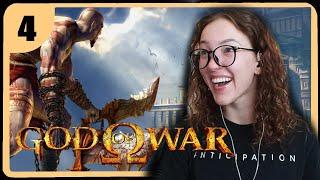 DEMOLISHING PANDORA'S TEMPLE  God of War 2005 First Playthrough  Part 4