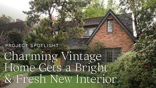 Cozy 1924 English Cottage Refreshed with a Bright New Interior