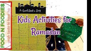 Ramadan Activities for Kids #ramadan #kidsramadan