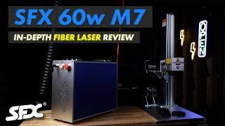 SFX 60w M7 MOPA Fiber Laser In Depth Review | JPT YDFLP-60-M7-M-R