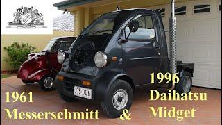 A lifelong love of Micro cars cuminating in a Messerschmitt & a Daihatsu Midget Prime Mover