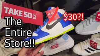 Craziest Prices Around... Foot Locker Outlet & Nike Outlet!!