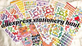 aliexpress stationery haul 