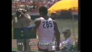 Daley Thompson Commonwealth Games 1982