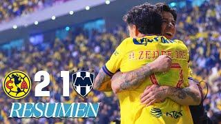 AMÉRICA 2-1 MONTERREY Final Ida | América remonta y toma ventaja