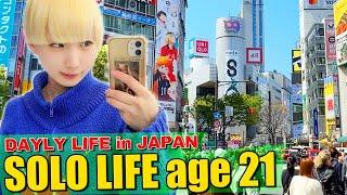 【Day in the Life】21-year-old woman, Hairstylist in Shibuya, Room tour【Japan】